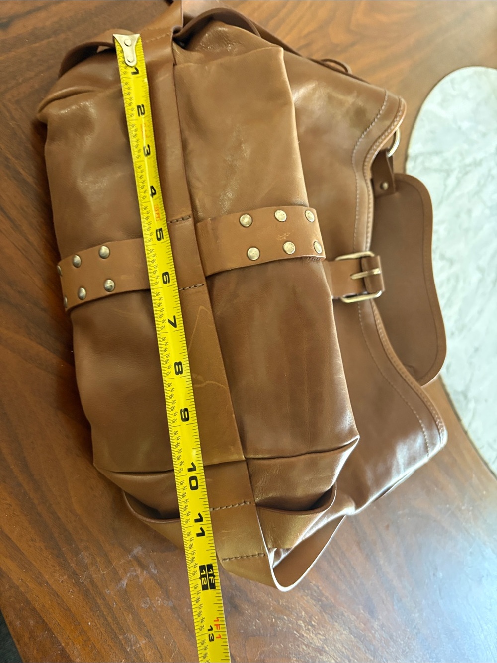 Chloe Brown Leather Shoulder Bag - Picture 10 of 10